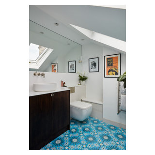 5 Storey Period House Renovation - East London - Transitional ...