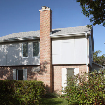 Modern Exterior Renovation Evanston