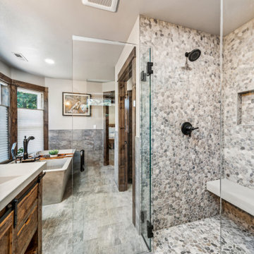 Natural Haven - Primary Bathroom