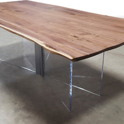 The Acrylic "X" Dining Table - Dining Tables