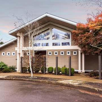Custom built contemporary house
