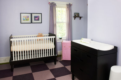 Nursery - mid-sized traditional nursery idea in New York