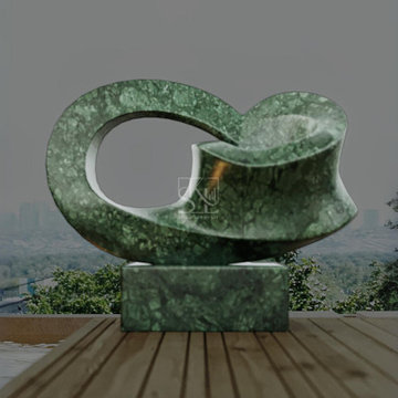 Custom Natural Stone Sculpture for Feature Spaces