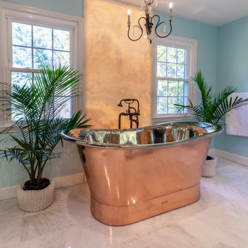 Bold and Beautiful Bathroom Remodel in Mclean Va