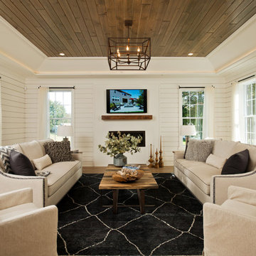 Decorated Model Homes