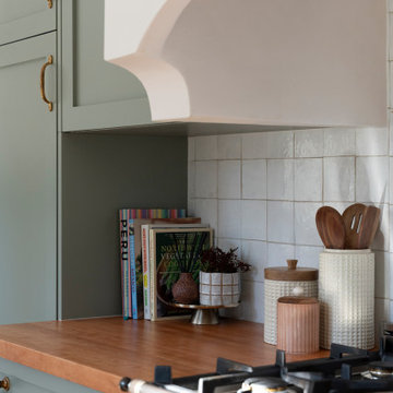 Portland Sage & Terracotta Kitchen