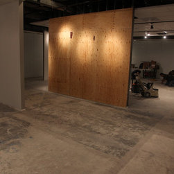 Commercial new construction - Pacific Design Center (West Hollywood) - Hardwood Flooring