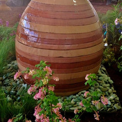 Seed Pod Fountain - Outdoor Fountains And Ponds
