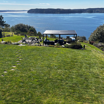 Outdoor Kitchen on Fox Island