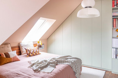 Mittelgroßes Modernes Hauptschlafzimmer in München