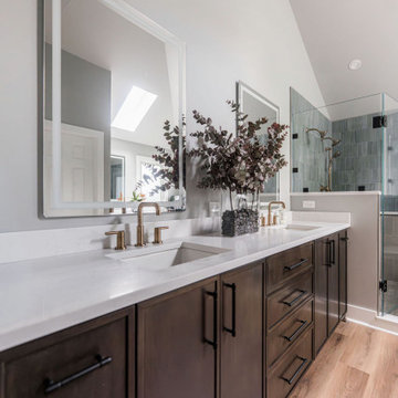 Soft Contemporary Primary Suite in Naperville
