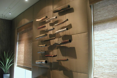 Example of a large trendy family room design in Phoenix