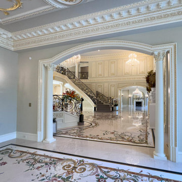 Project #135 | A Vibrant Double Curved Staircase