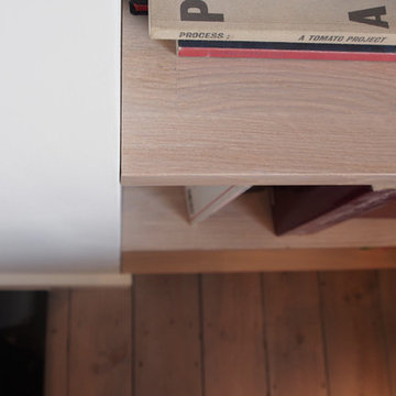 Alcove shelves