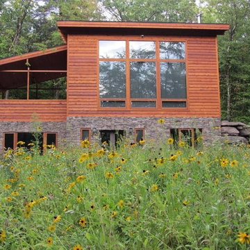 Woodstock Lindal Cedar Home in the Woods