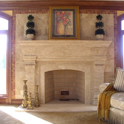 Finished Fireplaces - Fireplace Mantels