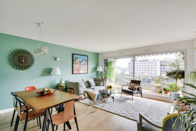 Idée de décoration pour un salon design.