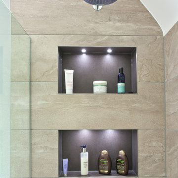 Boutique-style master ensuite, Balcombe, West Sussex