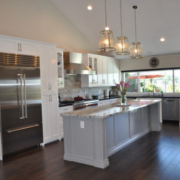 Anaheim Hills - Structural work & Custom kitchen remodel