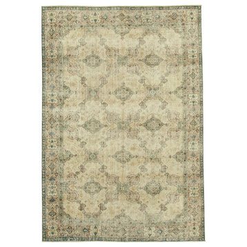 Rug N Carpet - Handmade Turkish 6' 8'' x 9' 6'' Wool Area Rug