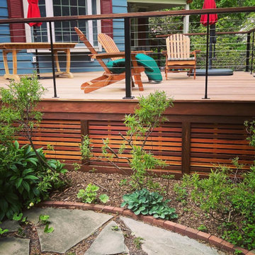 Honorable Mentions - 2022 - Raised backyard deck