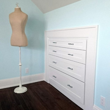 Fully Custom Built In Dresser