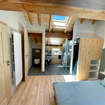 Extension d'un chalet