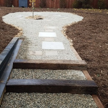 Backyard Altadena Re-design/Simple Clean-up