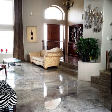 White Marble Flooring
