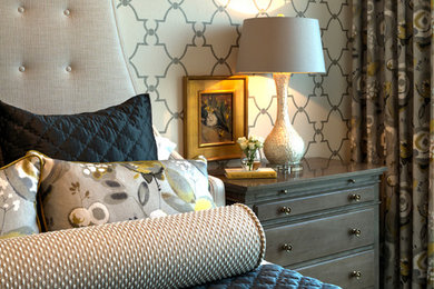 Transitional guest bedroom photo in DC Metro