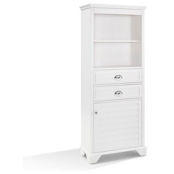 Lydia Tall Cabinet White