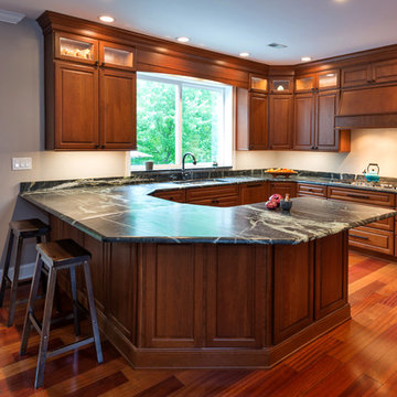 Raised Panel Cherry Kitchen
