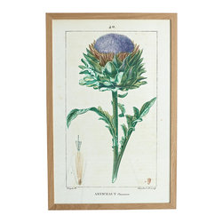 BOTANICAL WALL ART &ndash; ARTICHOKE - NEW - Products