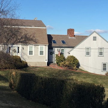 addition on a starter gambrel cape