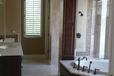Elegant bathroom photo in Miami