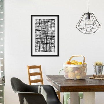 "Aesthetic Singularity" Framed Painting Print
