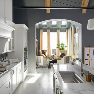 Bright and Cozy Library