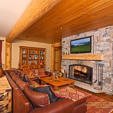 Ontario Waterfront Handcrafted Log Home