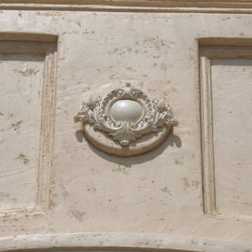Stucco, veneer stone, brick and ArcusStone