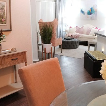 South Austin Condo Feminine Make Over
