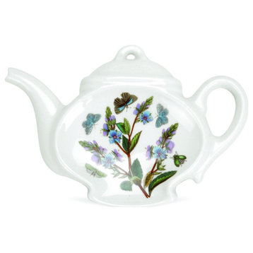 Portmeirion Botanic Garden Teapot Spoon Rest, Assorted Motifs