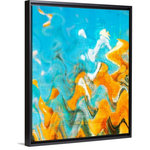 Great BIG Canvas - "Unseen Wavelengths" Floating Frame Canvas Art, 18"x22"x1.75" - ***Size listed is finished size with frame. Frame is one inch wide.***