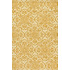 Yellow, Ivory Indoor/Outdoor Venice Beach Area Rug by Loloi, 5'x7'6"