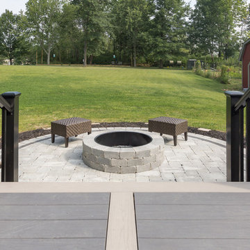 3 Season Room, Rooftop Deck, Azek Deck and Unilock Paver Patio