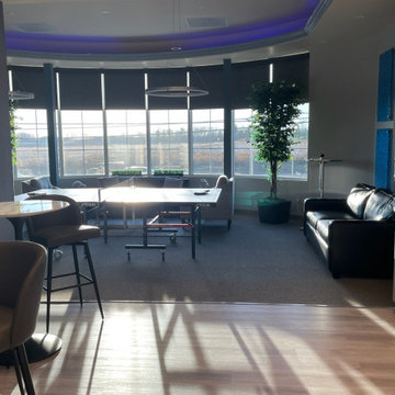 Contemporary Office Rec Room