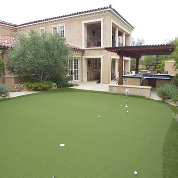 Golf and Putting Greens with Artificial Grass