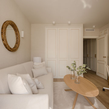 Reforma y decoración de piso moderno y acogedor