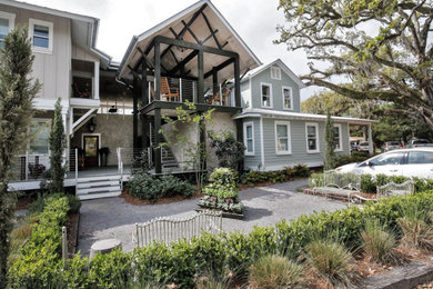 Inspiration for a craftsman exterior home remodel in Other