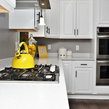 Hebron, IN. Haas Signature Collection, White Maple Kitchen