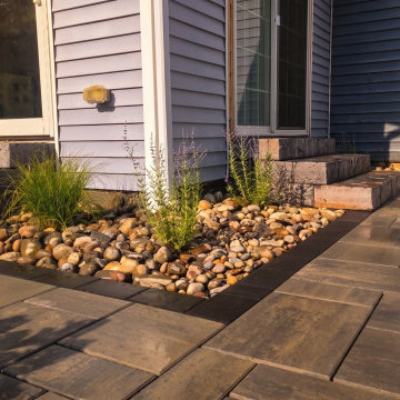 Bluestone Patio Installation Niskayuna, NY Flagstone Hardscape